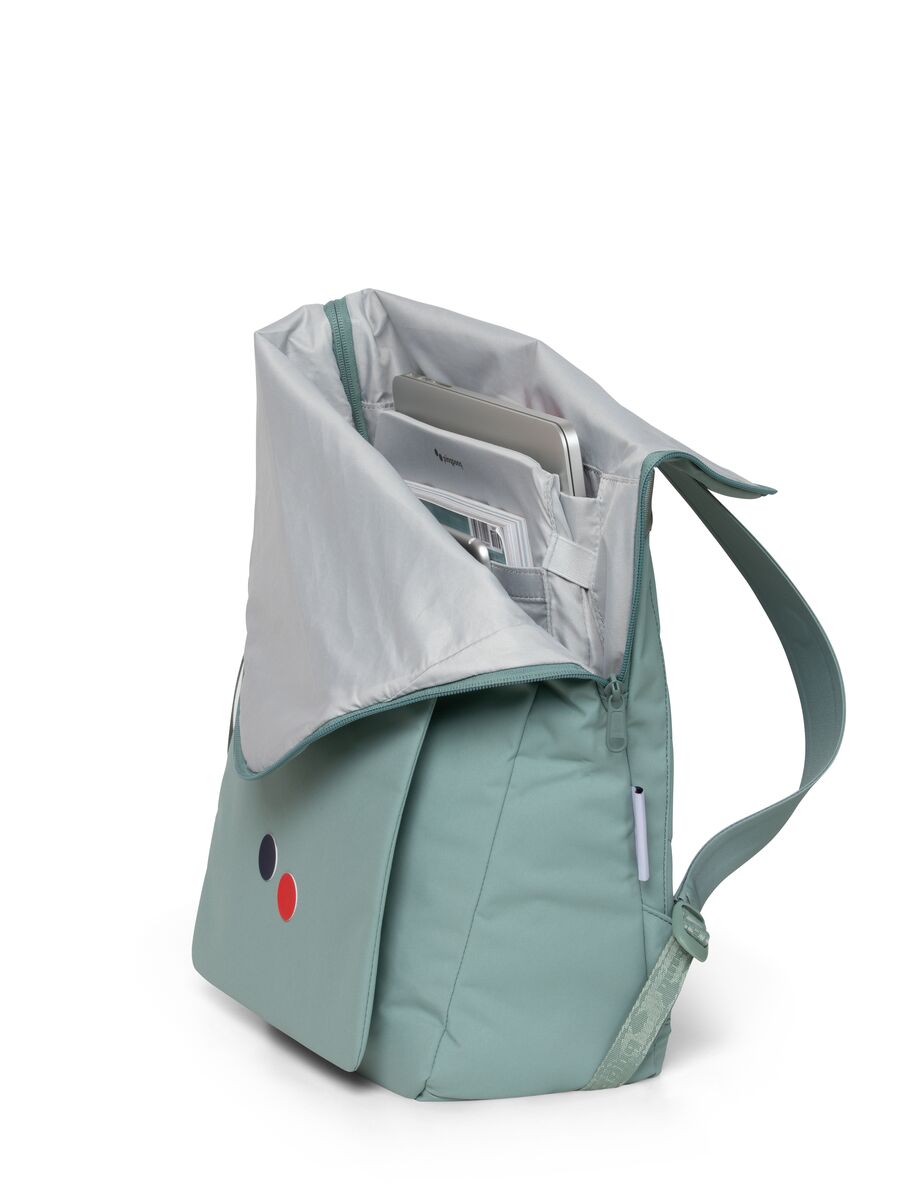 Sac à dos vert menthe recyclé - Klak