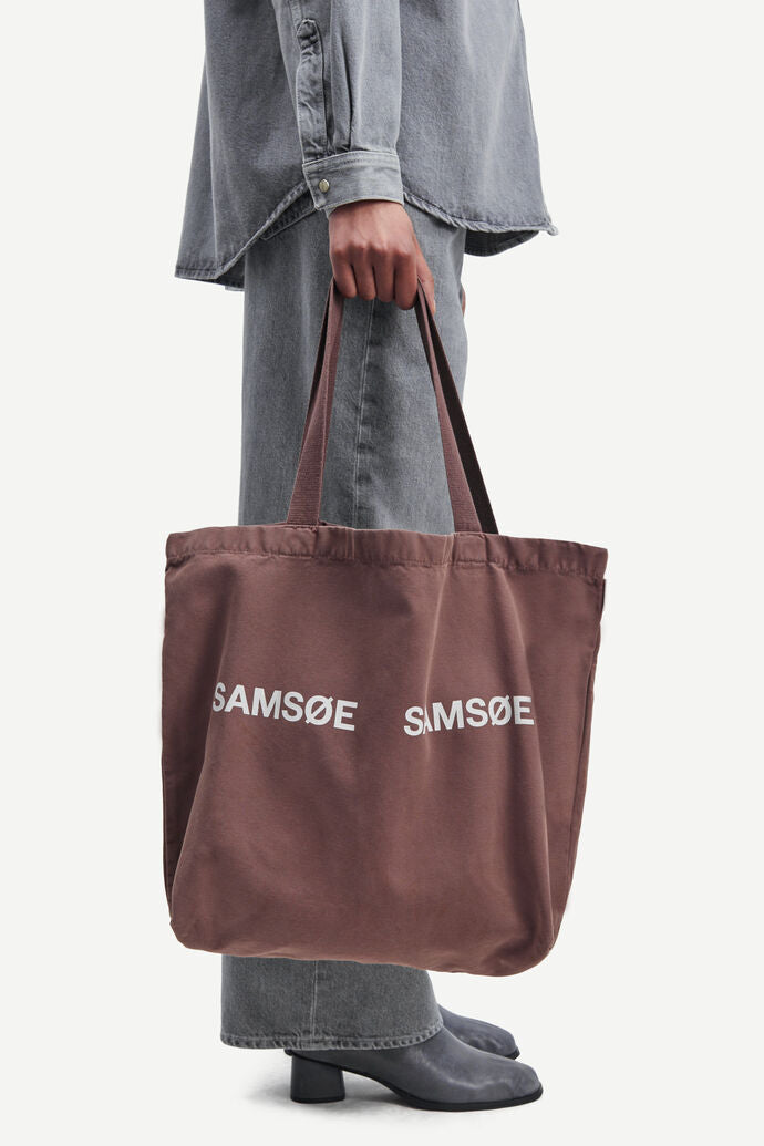 Sac cabas en coton bio | marron "frinka shopper peppercorn"