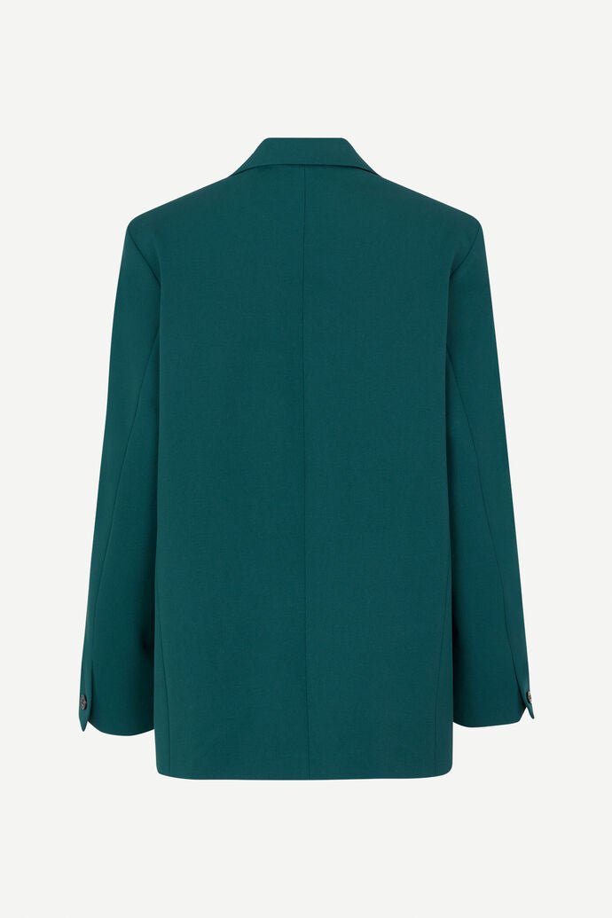 Blazer oversize en recyclé | bleu turquoise "Haven blazer atlantic deep"