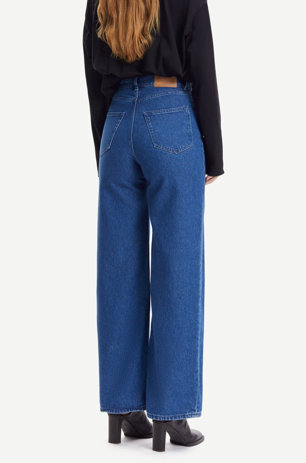 Jean ample en coton bio | Bleu 'rebecca jeans denim lounge'