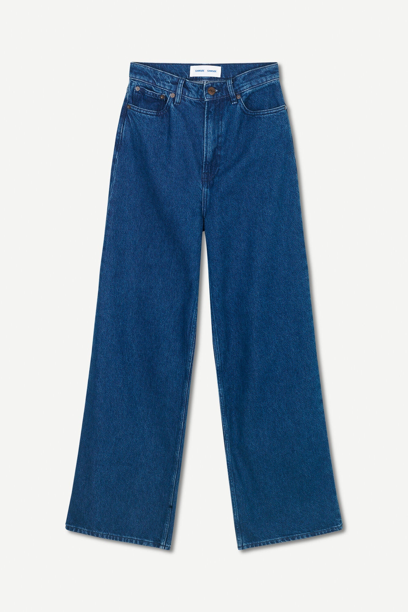 Jean ample en coton bio | Bleu "rebecca jeans denim lounge"