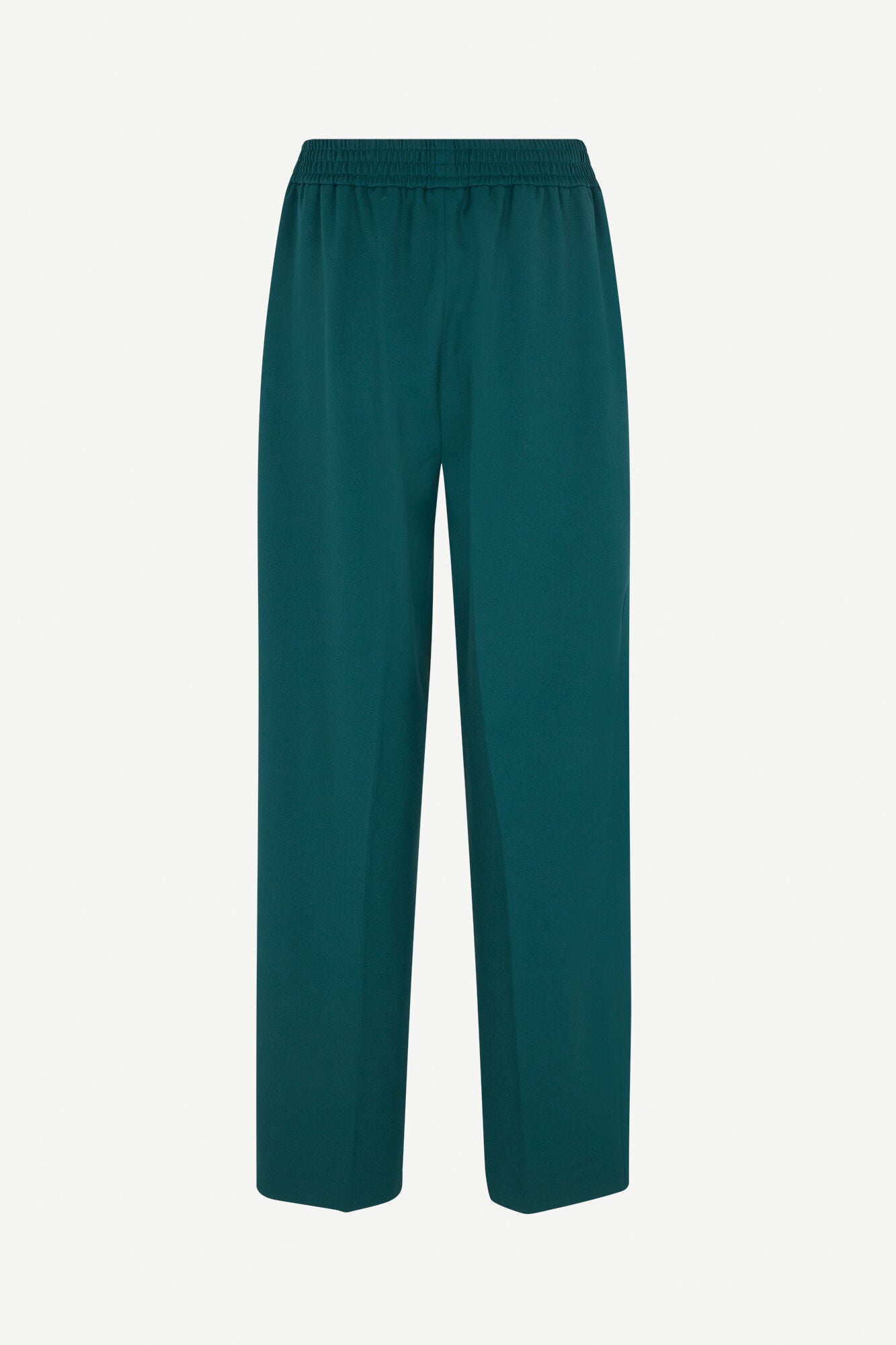 Pantalon ample en recyclé et ecovero | bleu turquoise "julia trousers atlantic deep"