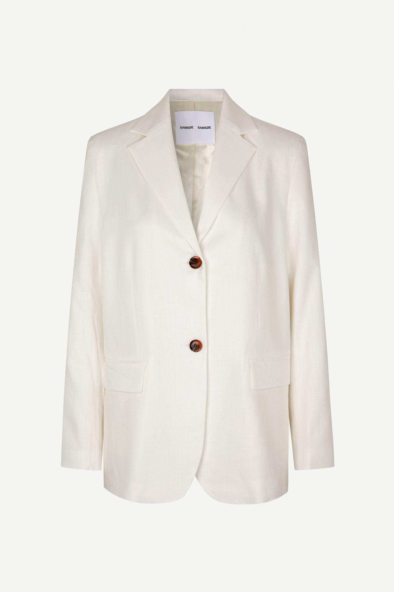 Blazer en ecovero | Écru "luzy blazer clear cream"