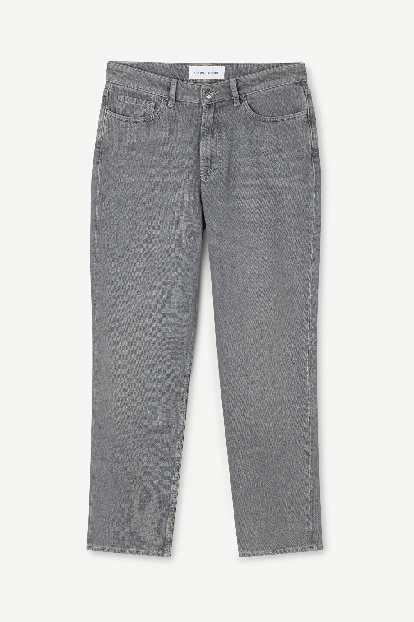 Jean droit en coton bio | gris "marianne jeans 15061 mist"