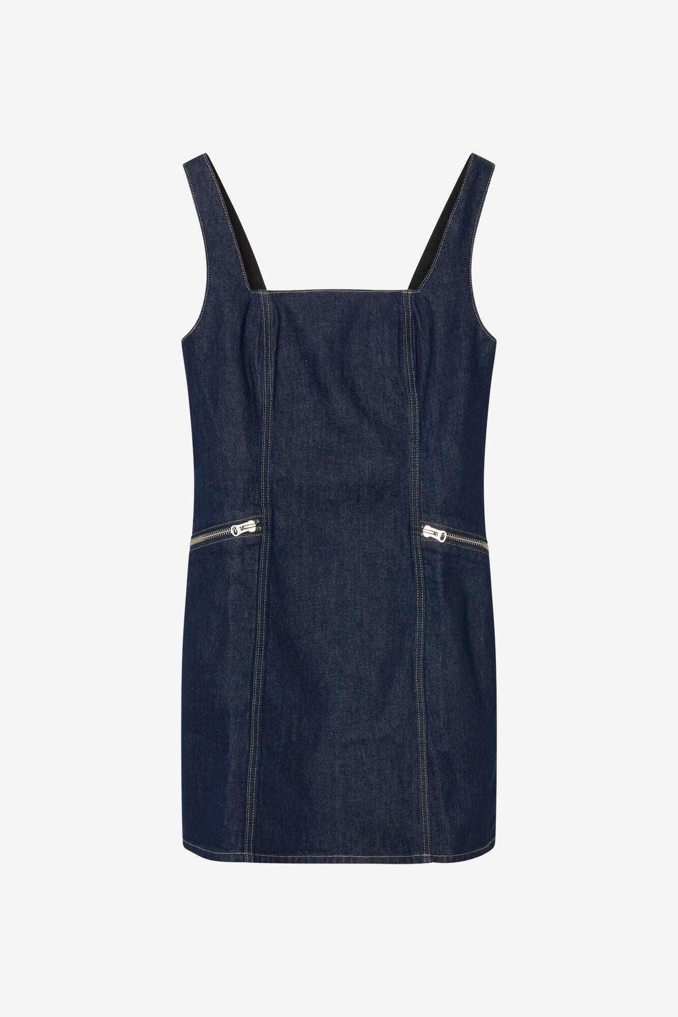 Robe en jean en coton bio | Jean "gaga dress dark lake"