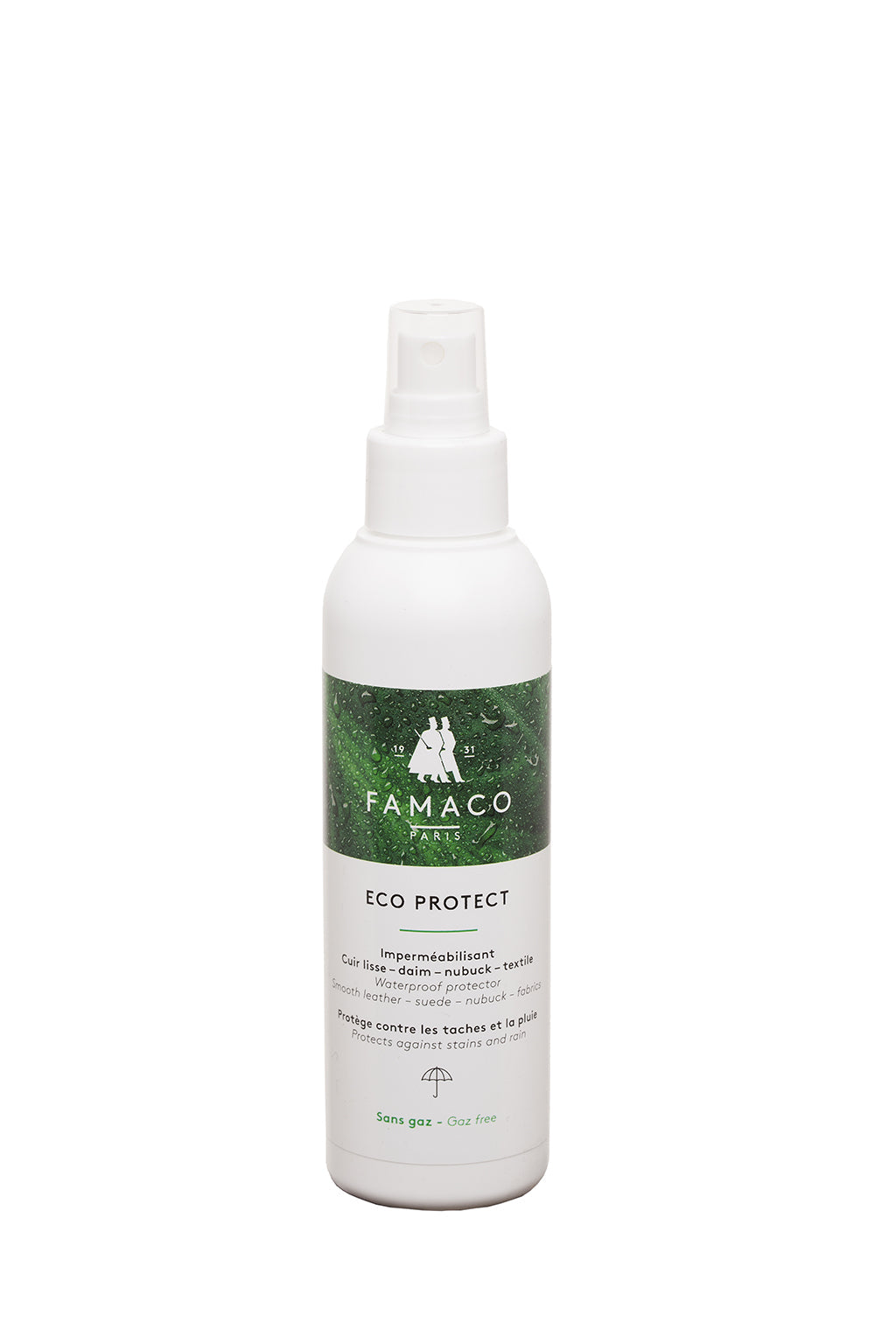 Spray imperméabilisant écoresponsable | "flacon imper eco famaco"