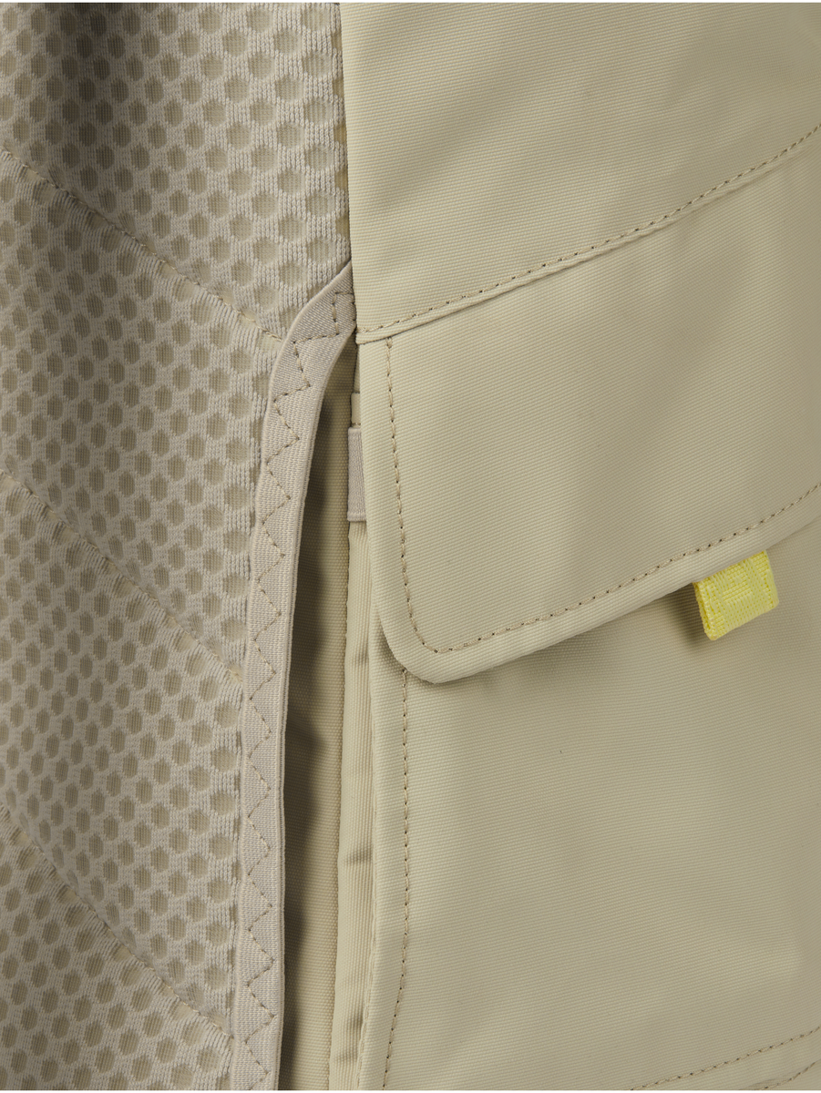 Sac à dos beige recyclé - Blok Medium construct