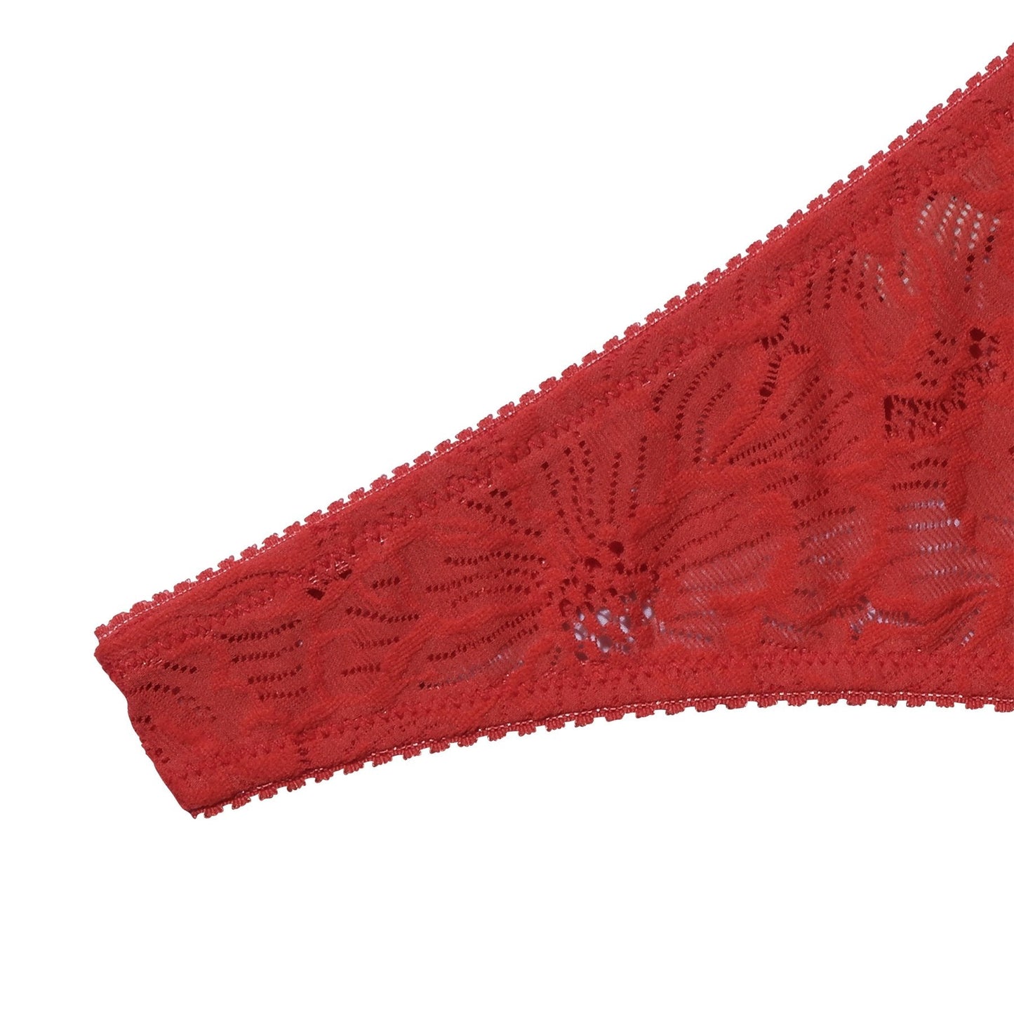 String rouge en recyclé - feline