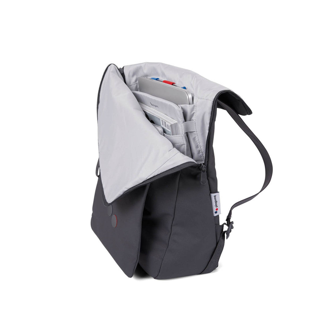 Sac à dos anthracite recyclé - Klak deep anthra