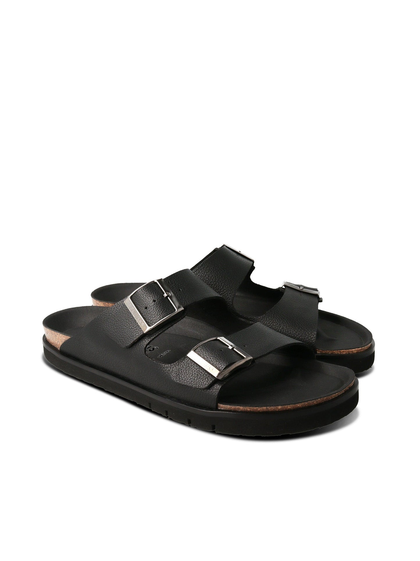 Sandales noires en recyclé - hawaii alpaca black