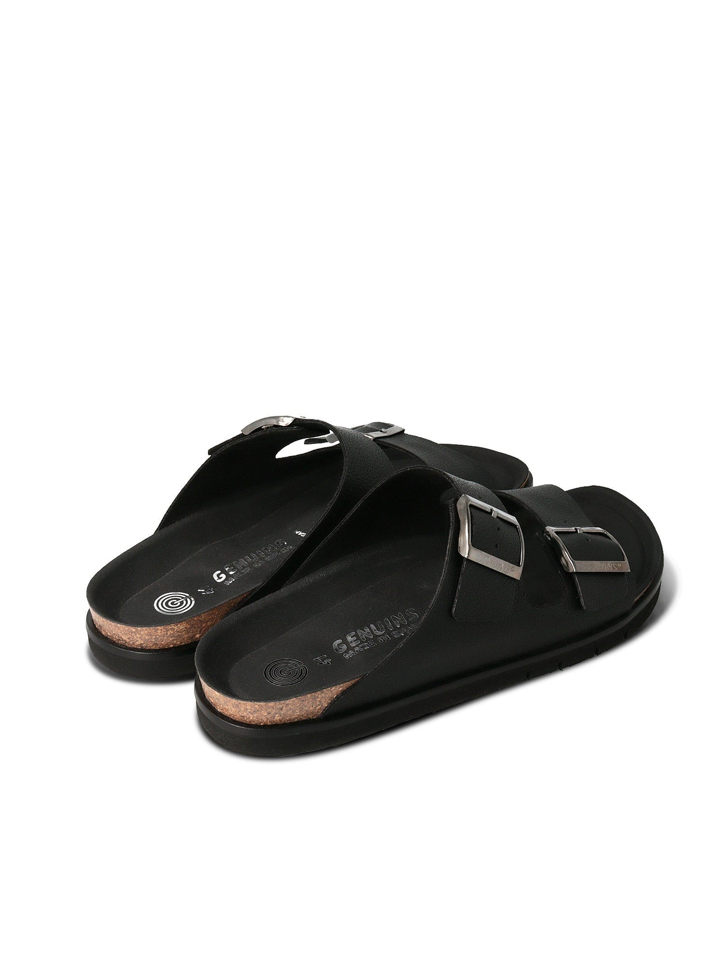 Sandales noires en recyclé - hawaii alpaca black