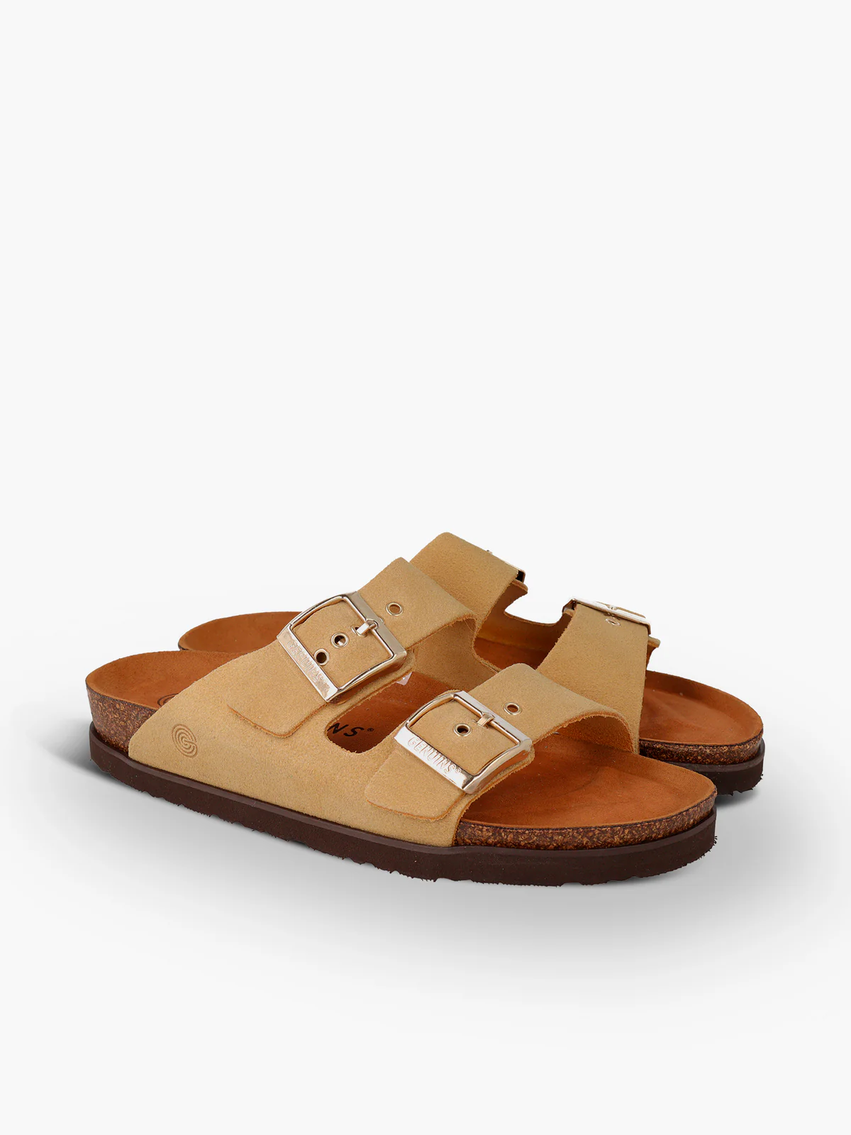 Sandales camel en cuir certifié - hawaii leather camel