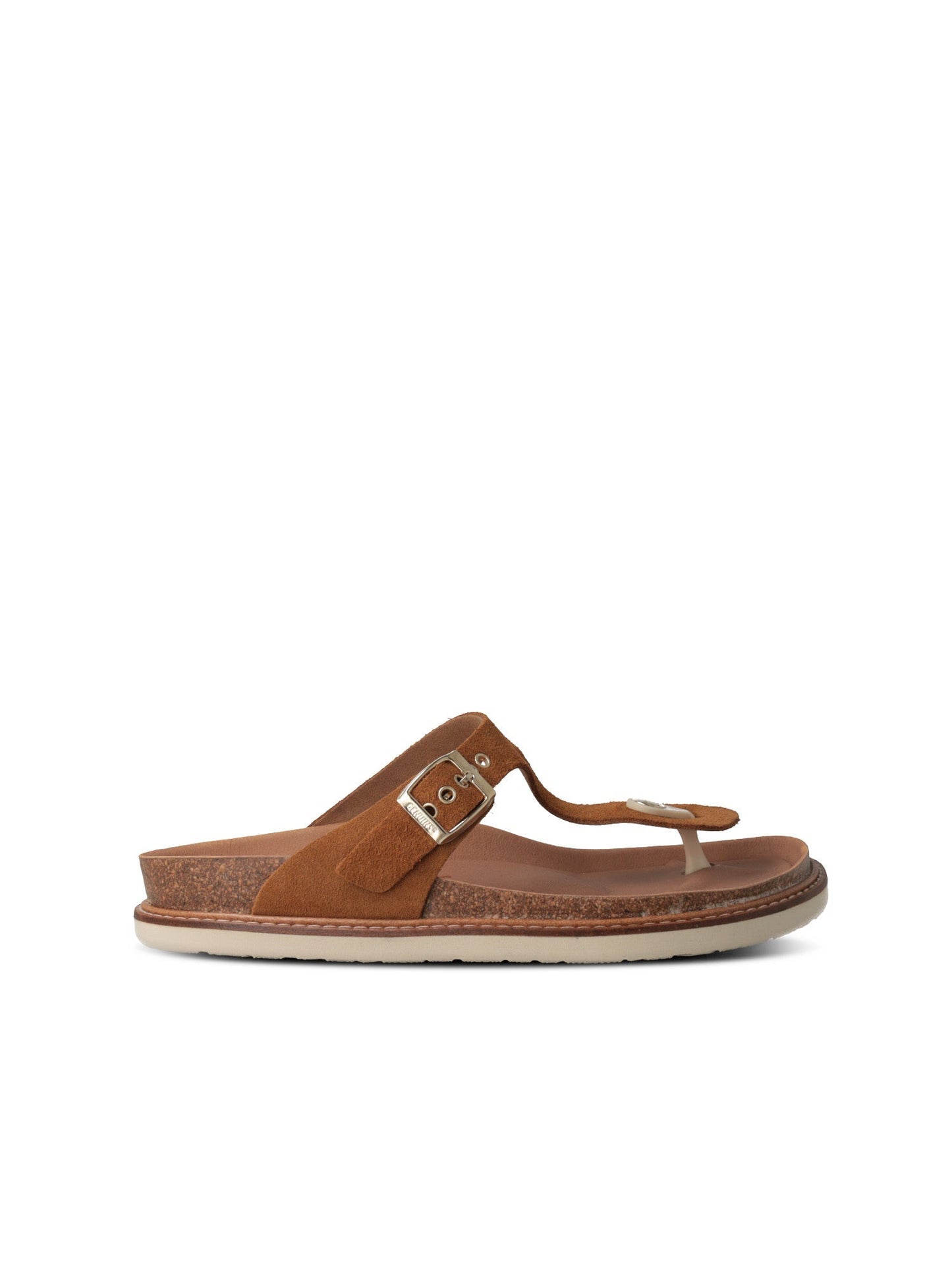 Sandales en cuir certifié | camel "rosas camel"