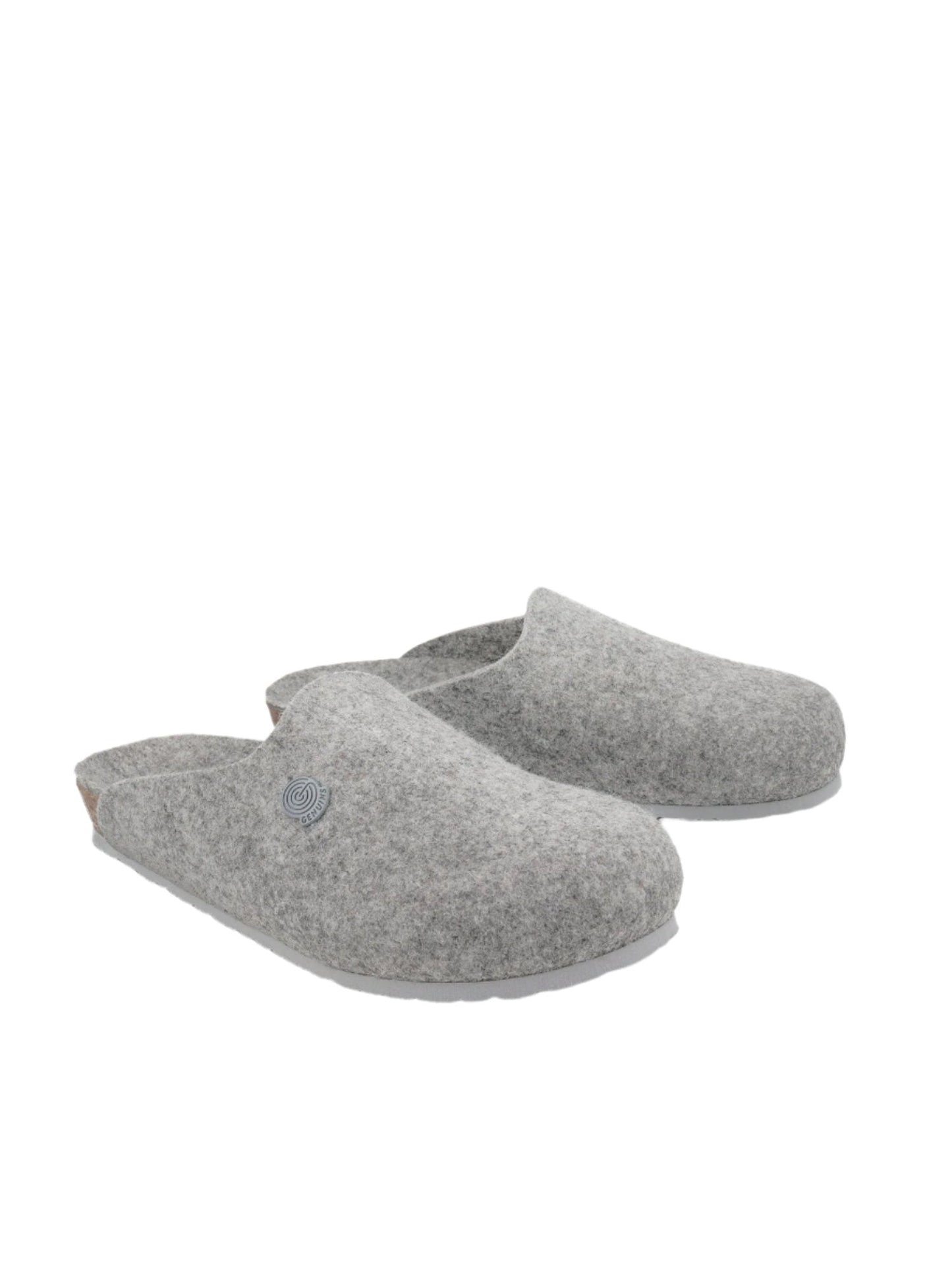 Chaussons sabots en matières recyclées | gris "helsinki monochrome gray"