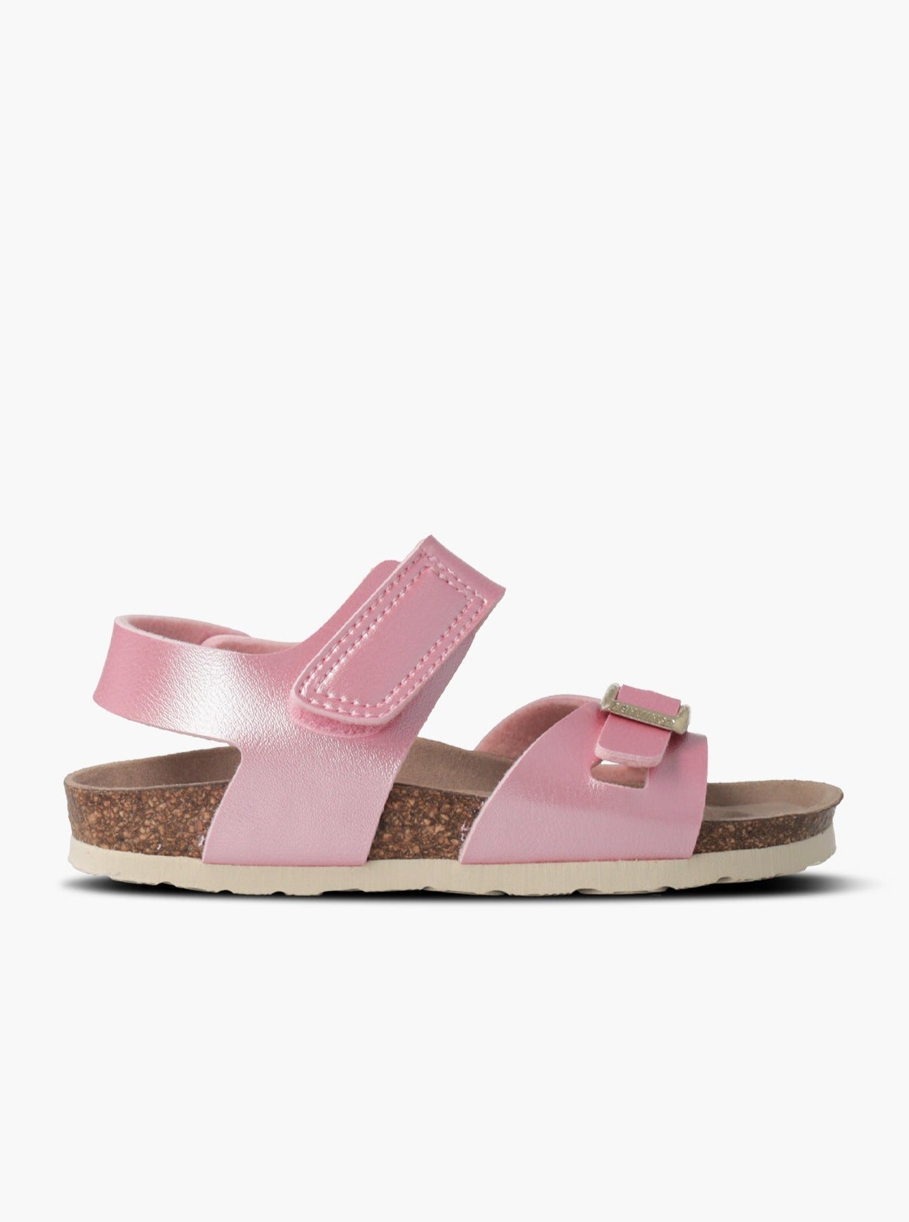Sandales enfant roses en recyclé - melos