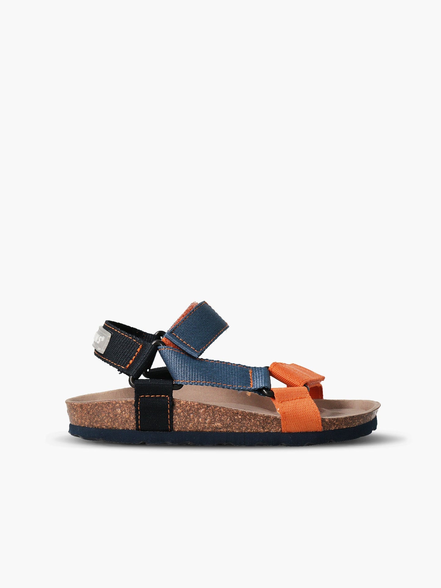 Sandales multicolores en recyclé - sakura trek blue orange