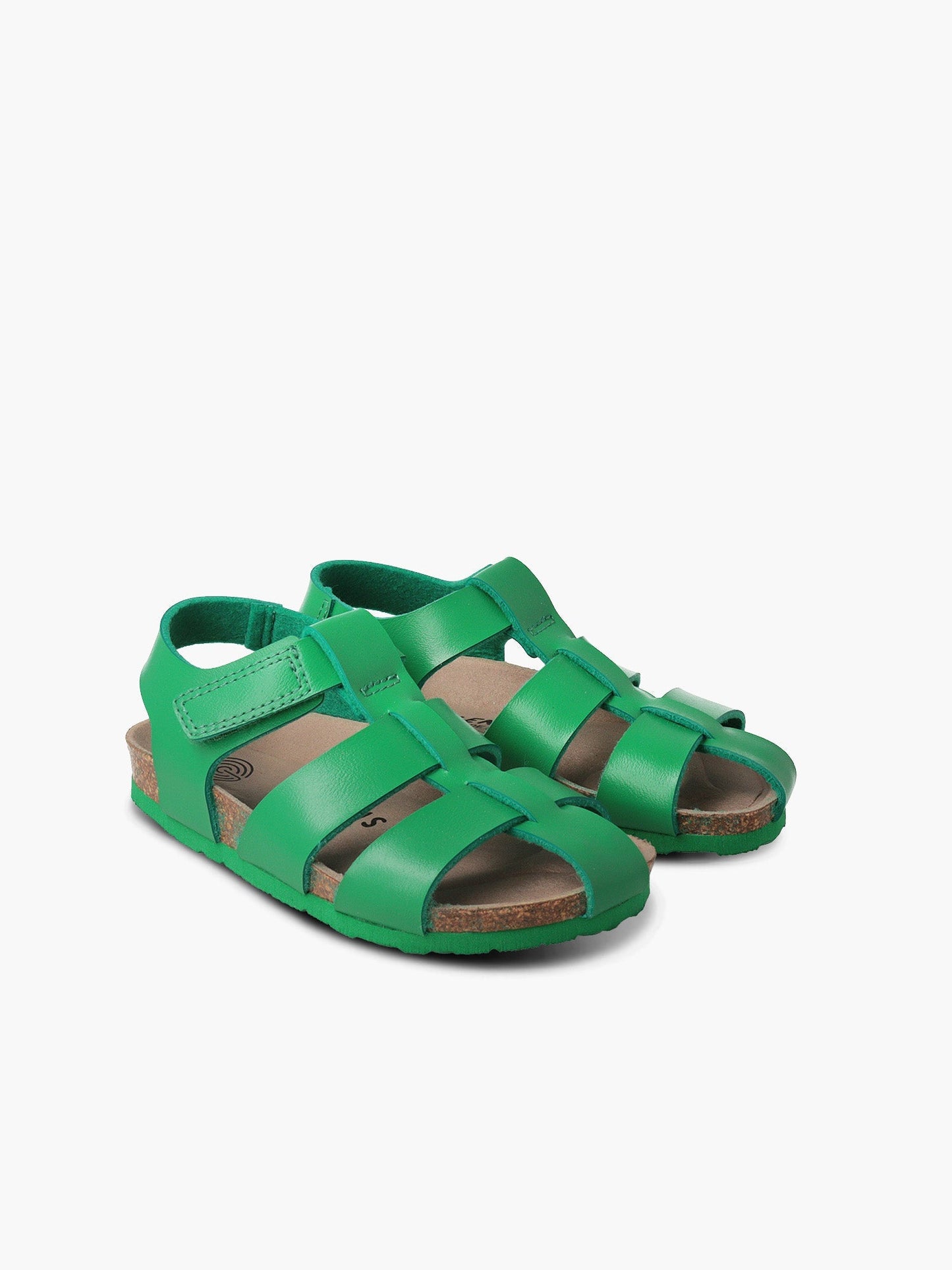 Sandales enfant vertes en recyclé - katsu
