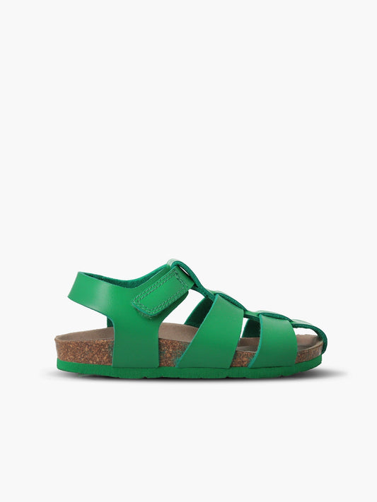 Sandales bébé vertes en recyclé - katsu
