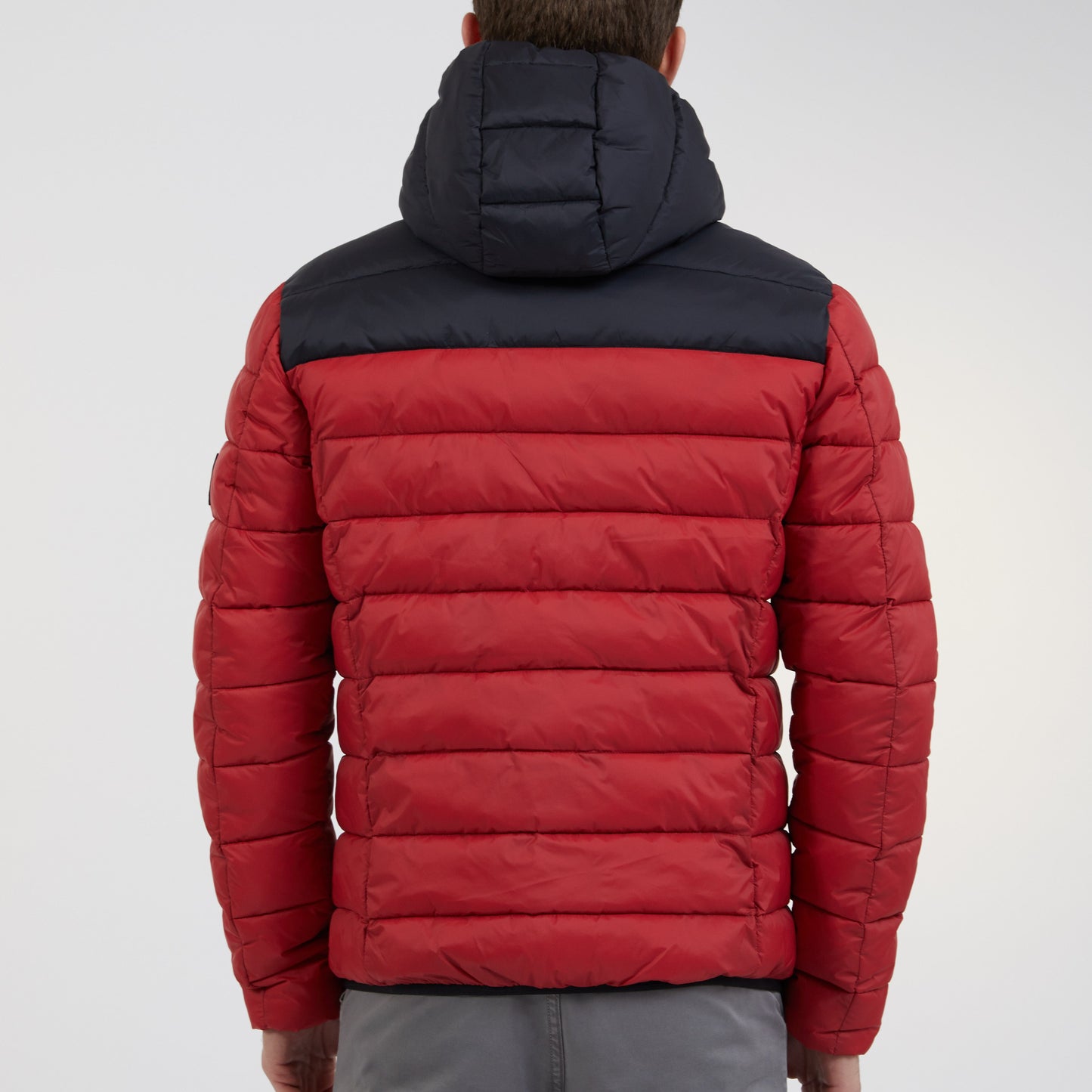 Doudoune à capuche bicolore recyclée - ASP