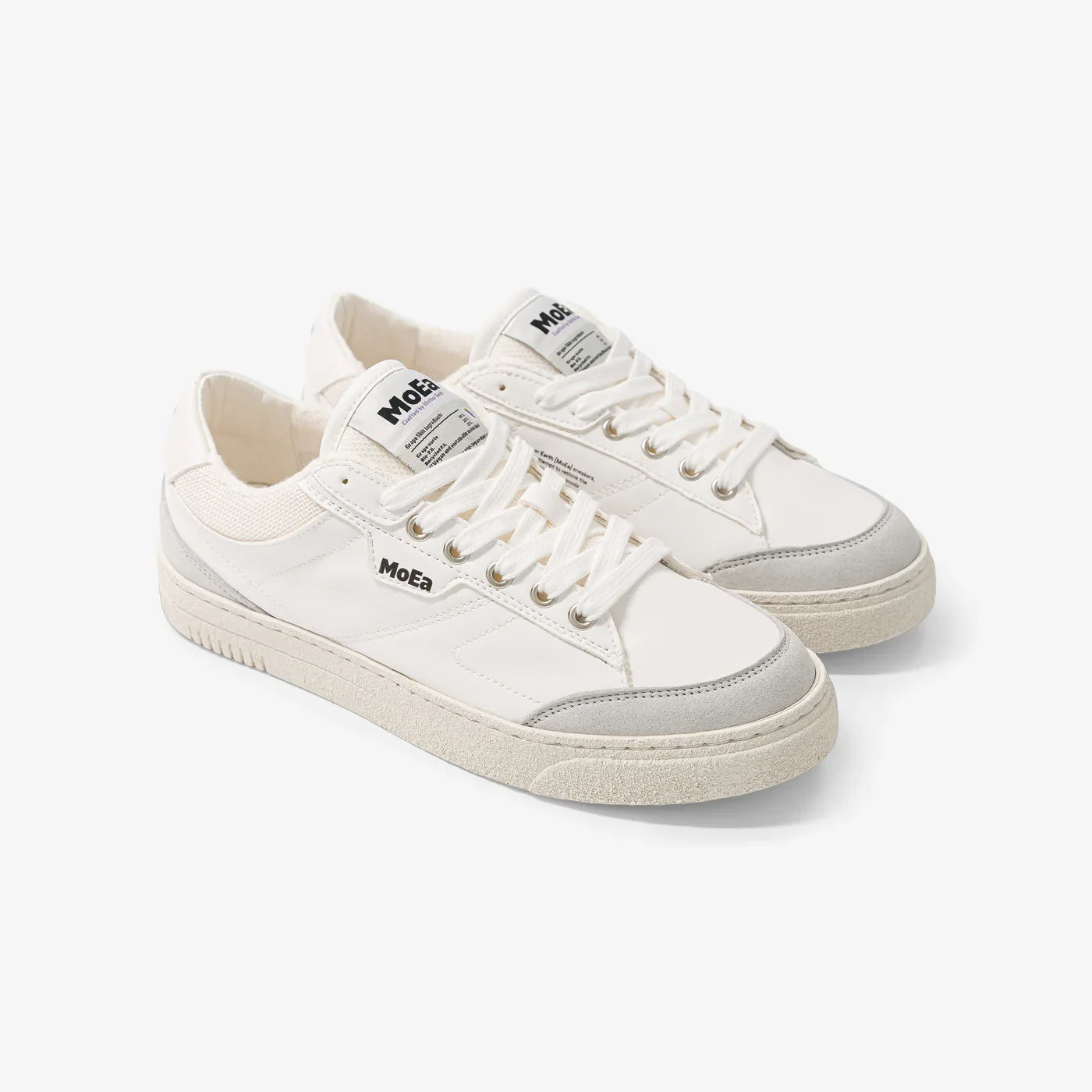 Baskets vegan en matière végétale | blanc "gen 3 grape full white"
