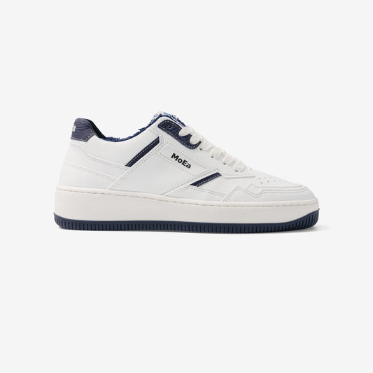 Baskets vegan en matière végétale | bleu "gen1 mushroom light navy"