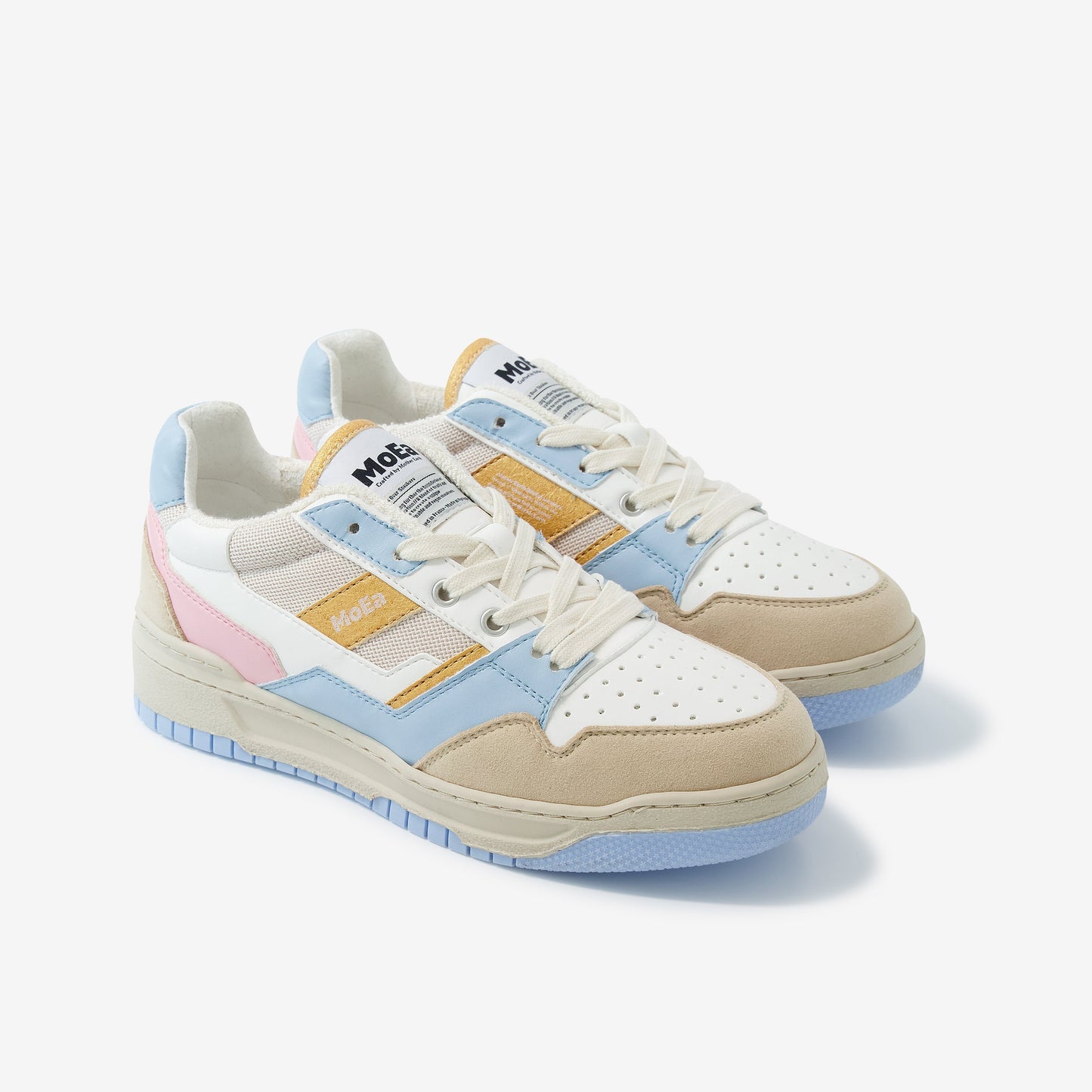 Baskets vegan en matières végétales | Couleurs pastel "gen 2 pastel drop"