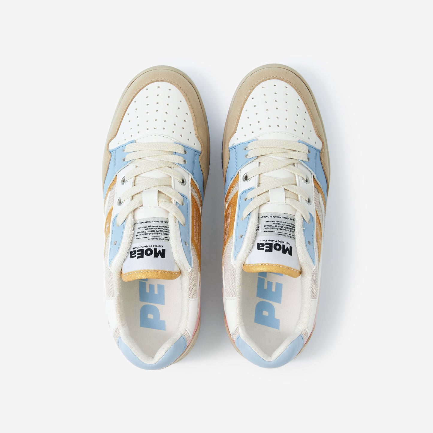Baskets vegan en matières végétales | Couleurs pastel "gen 2 pastel drop"