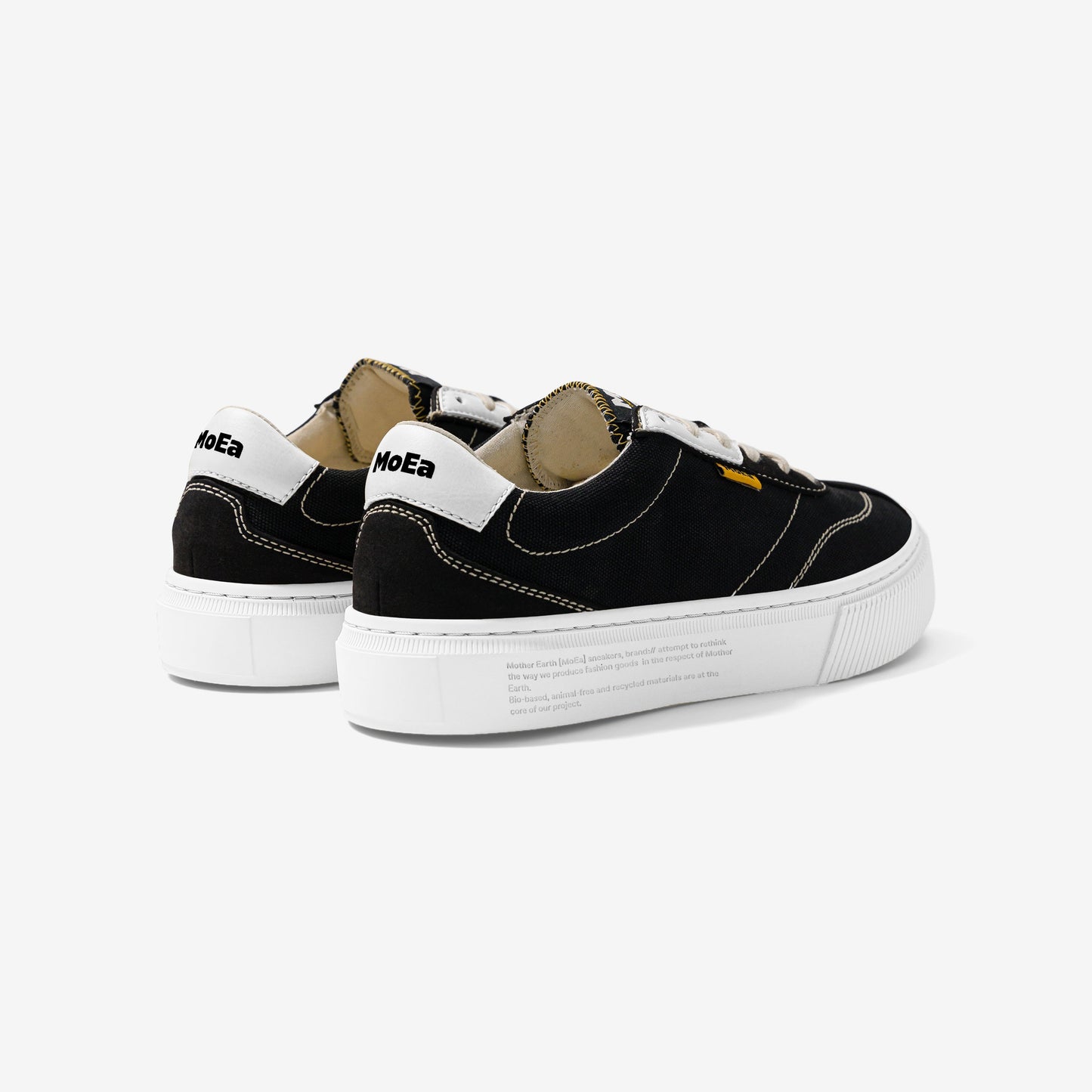 Baskets en matières recyclées | noir ' gen4 - banana black&white'
