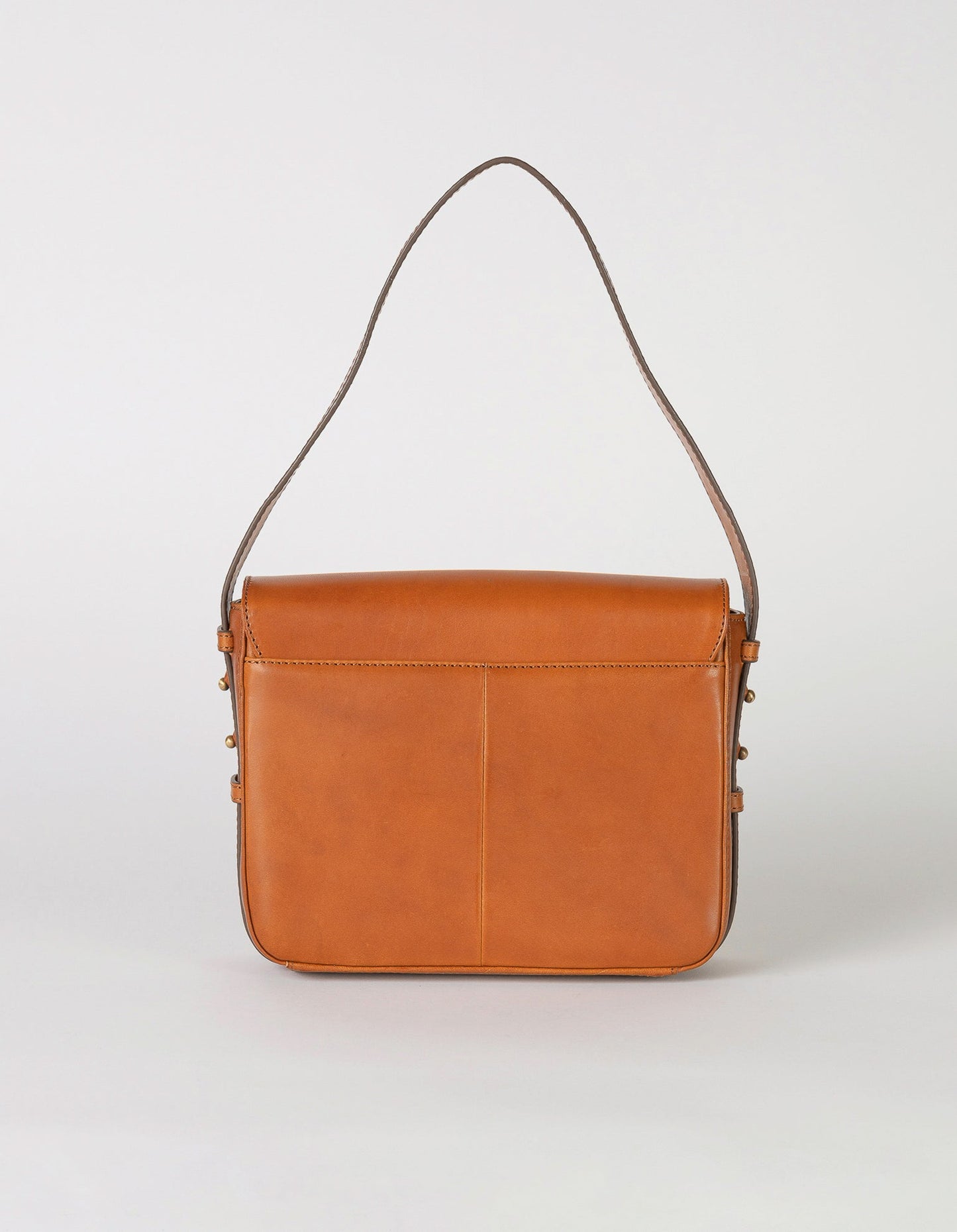 Sac bandoulière en cuir certifié | marron "gina cognac classic leather"
