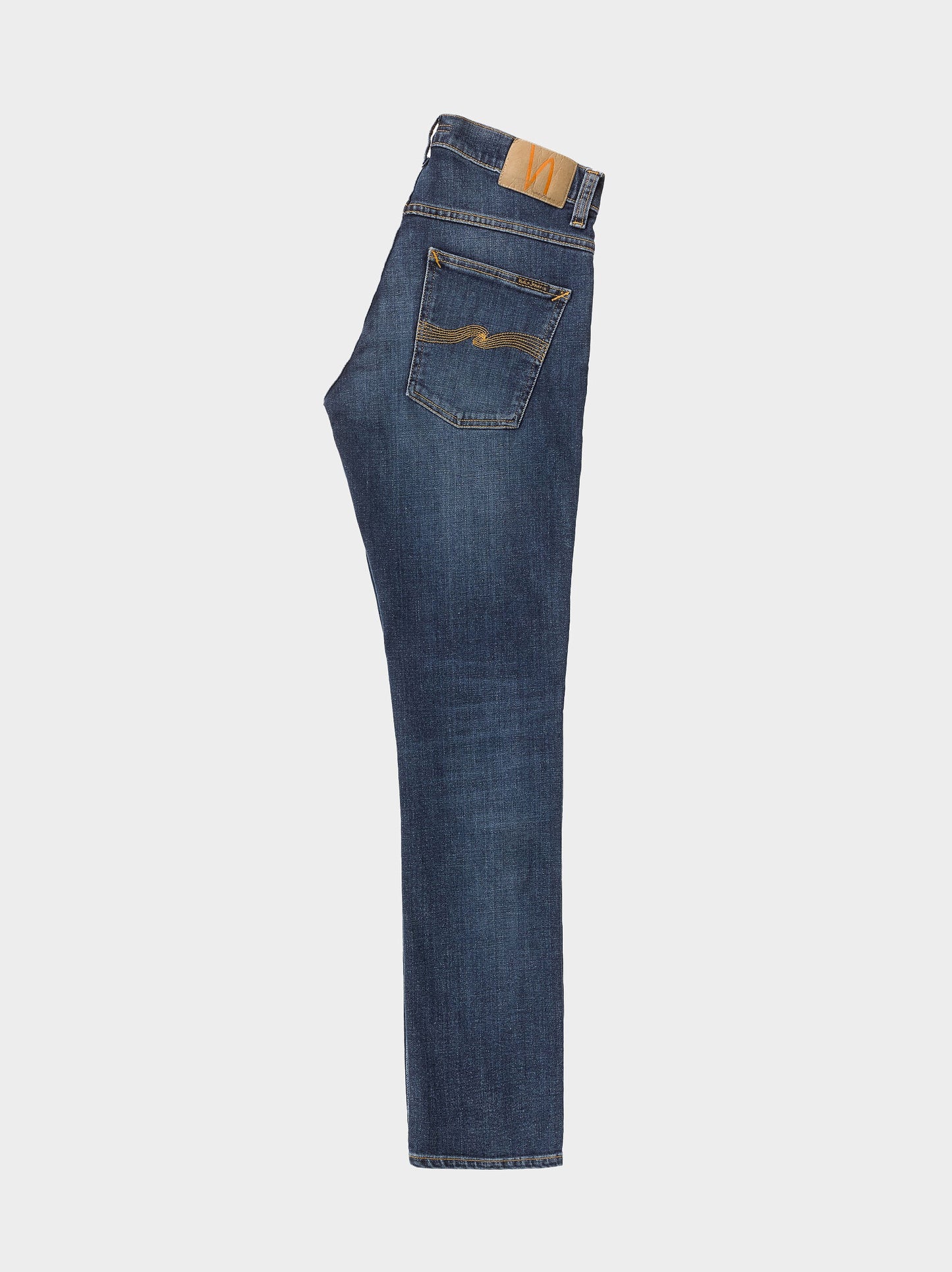 Jean slim en coton bio | bleu foncé "Grim Tim Indigo Myth"