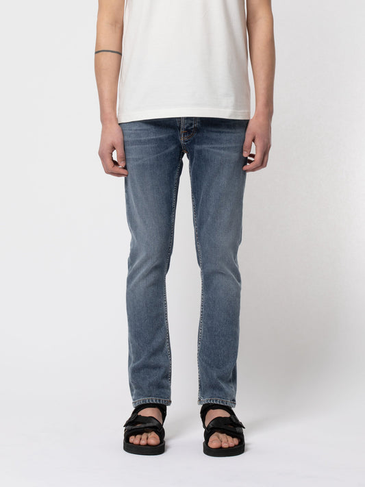 Jean slim bleu coton bio - Grim Tim Ojai Blues
