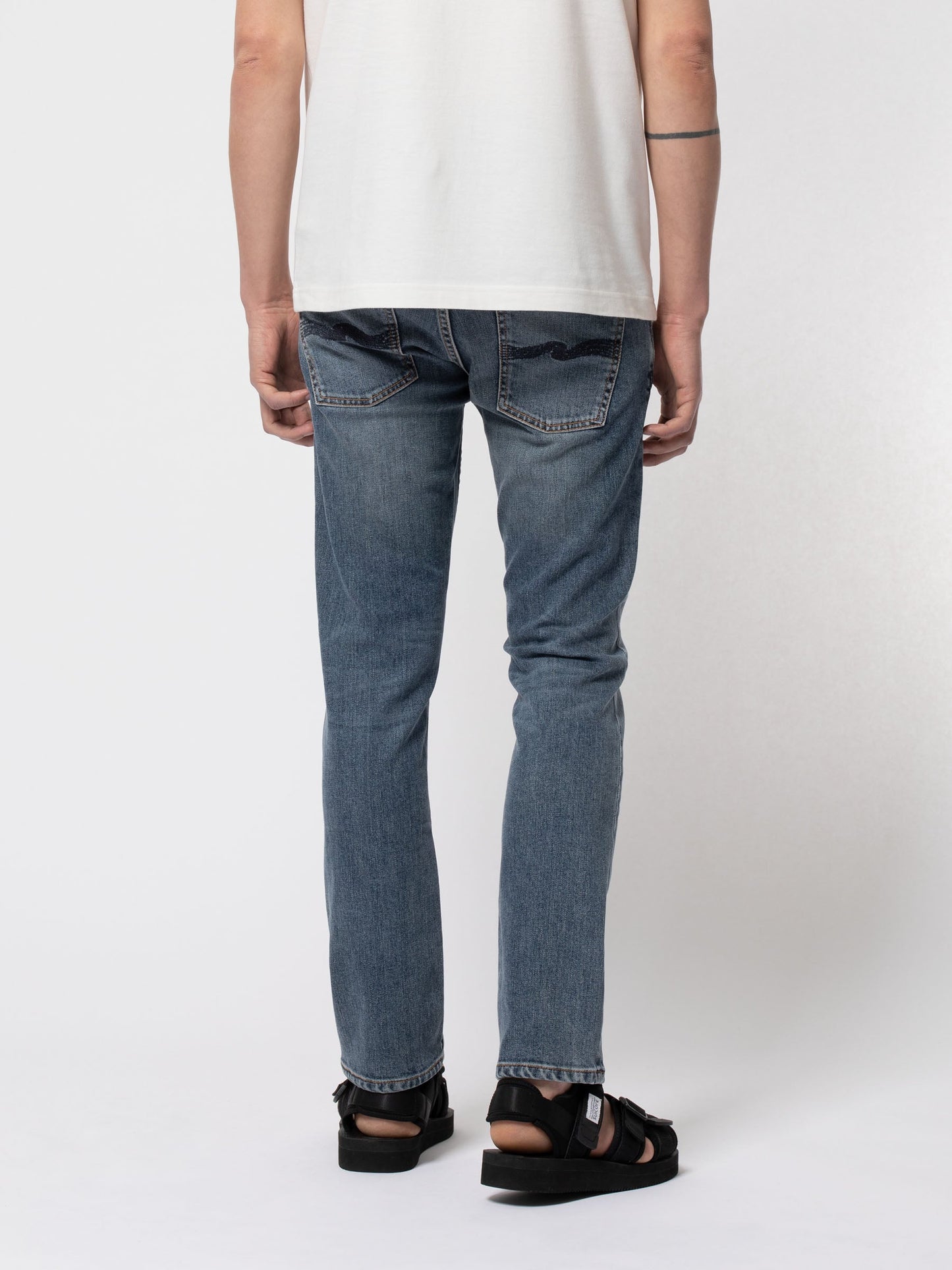 Jean slim bleu coton bio - Grim Tim Ojai Blues
