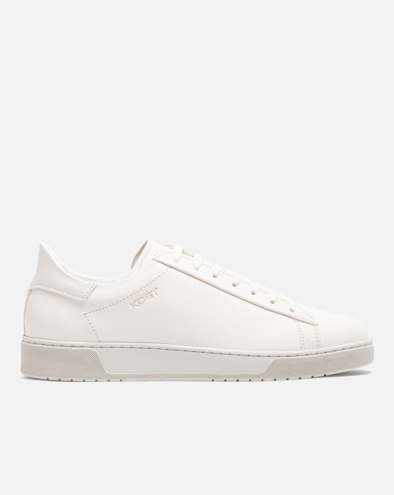 Baskets en cuir tannage végétal | Blanc "homerun 2r vgt blanc"