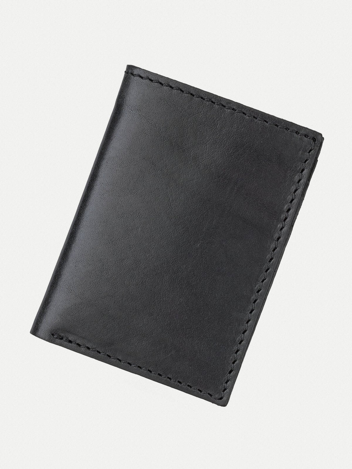 Porte cartes noir en cuir - hagdahl