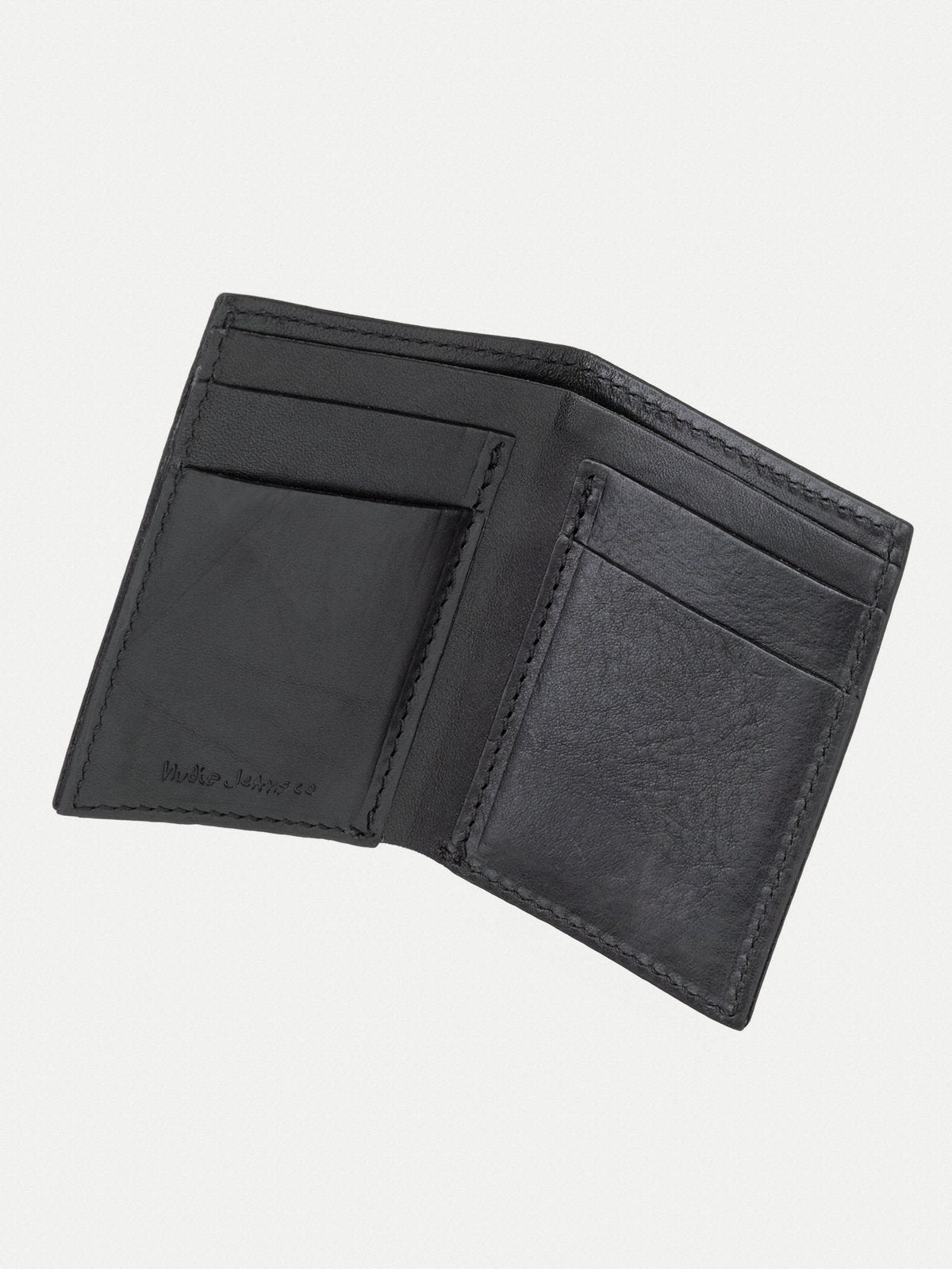 Porte cartes noir en cuir - hagdahl