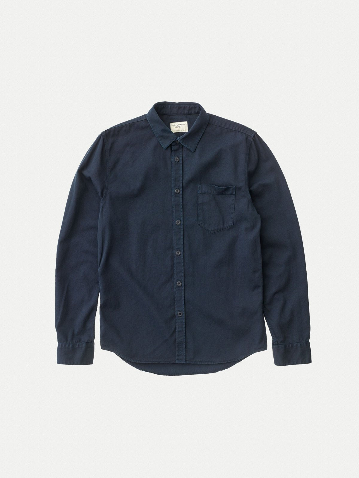 Chemise marine en coton bio - Henry