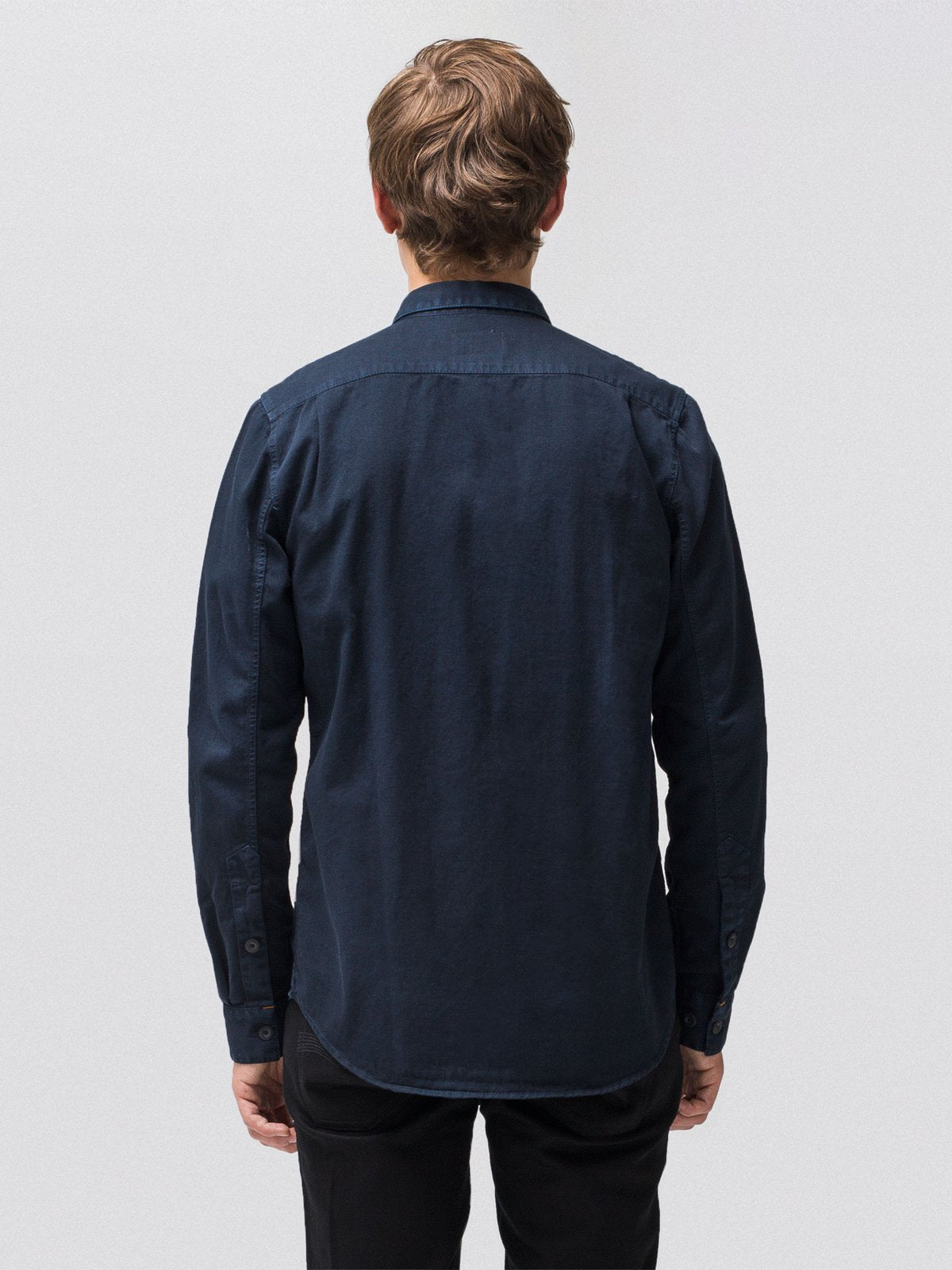 Chemise marine en coton bio - Henry