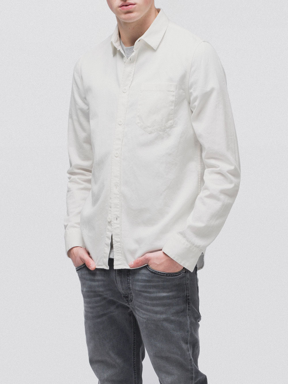 Chemise blanche en coton bio - Henry