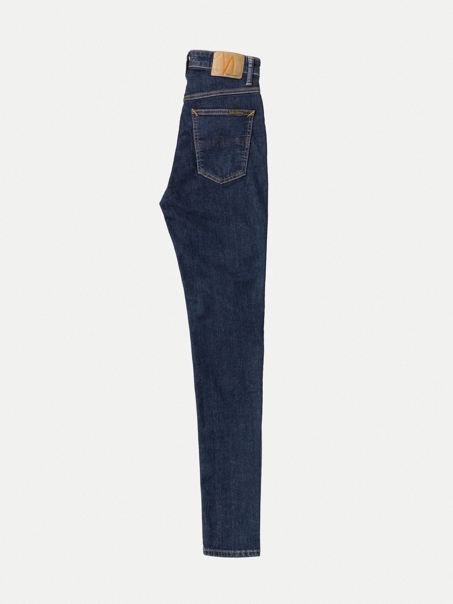 Jean skinny taille haute en coton bio | bleu foncé "Hightop Tilde Blue Fantasy"