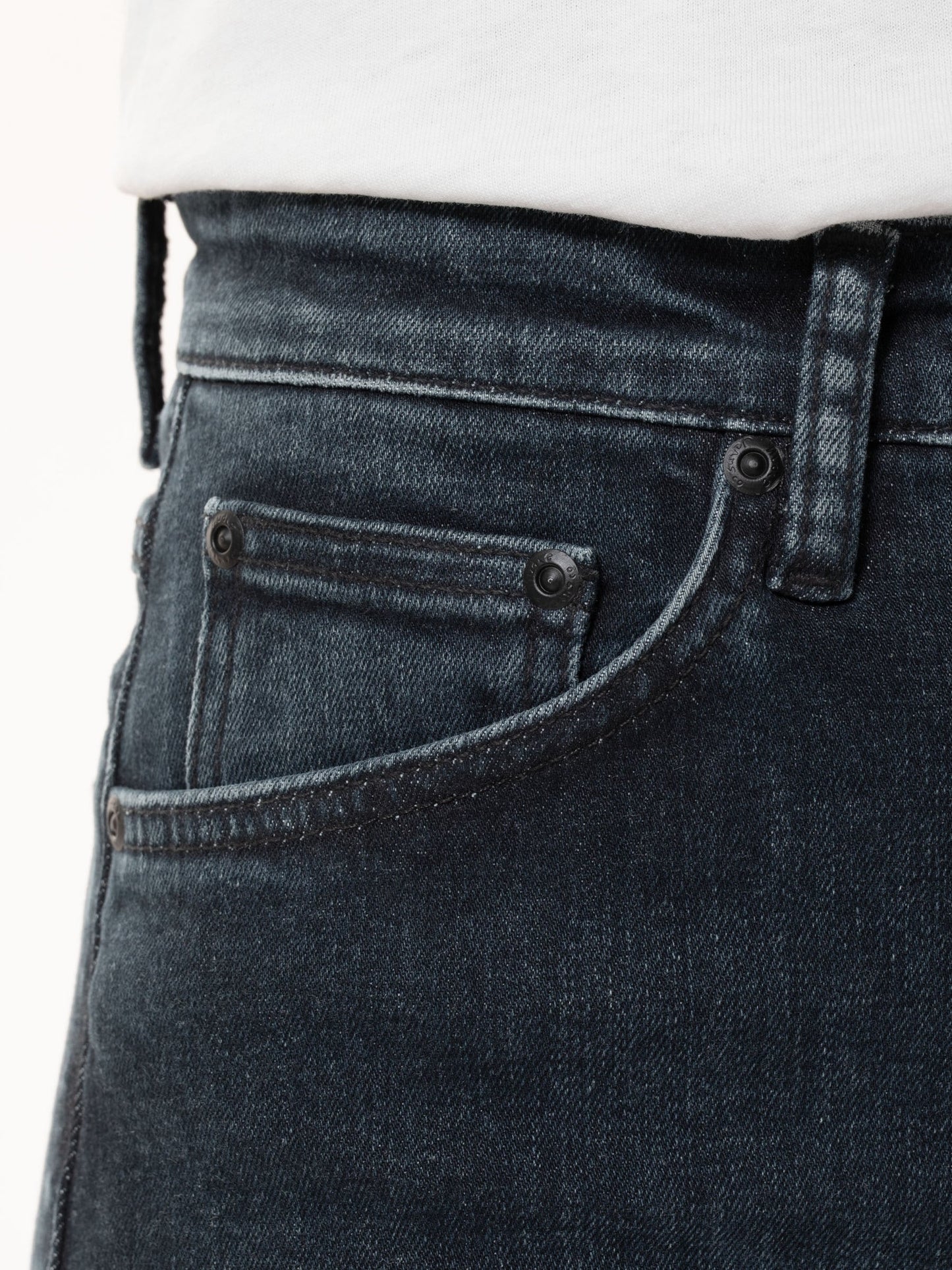 Jean skinny bleu foncé en coton bio - hightop tilde blue quartz
