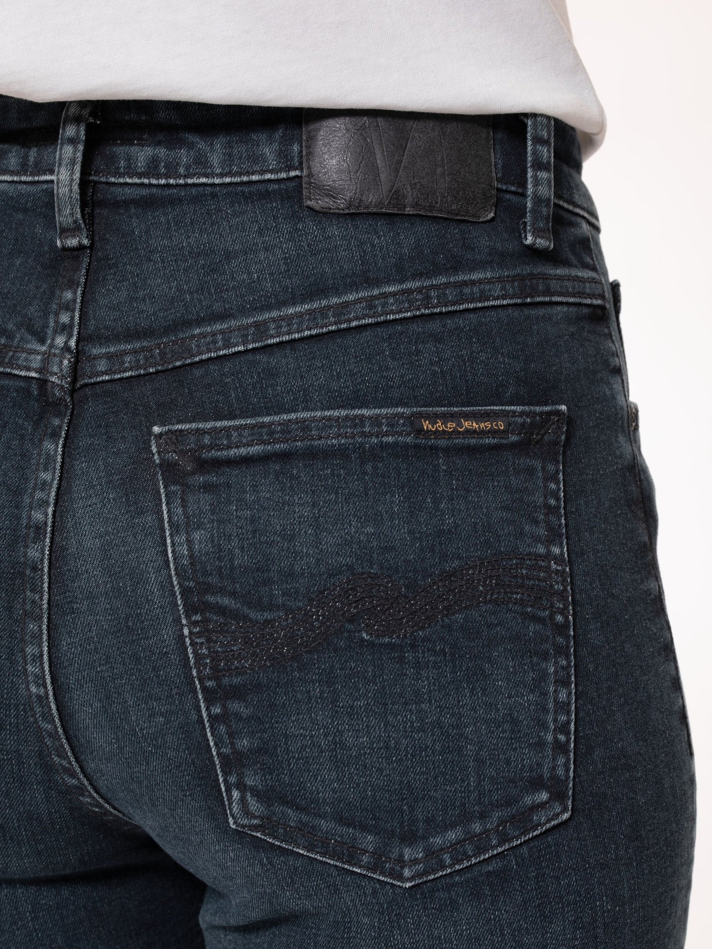 Jean skinny bleu foncé en coton bio - hightop tilde blue quartz