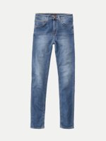 Jean skinny taille haute bleu clair délavé - hightop tilde mid indigo