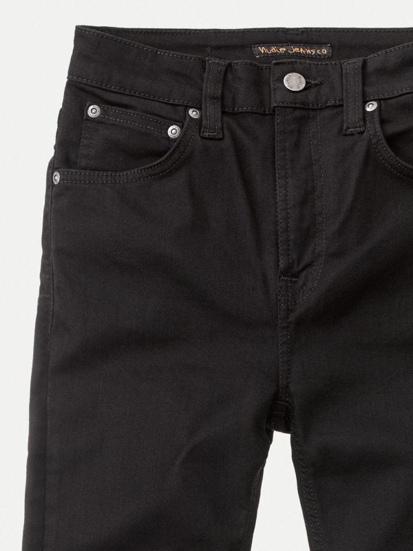 Jean skinny taille haute en coton bio | noir "hightop tilde ever black"