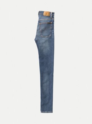 Jean skinny taille haute bleu clair délavé - hightop tilde mid indigo