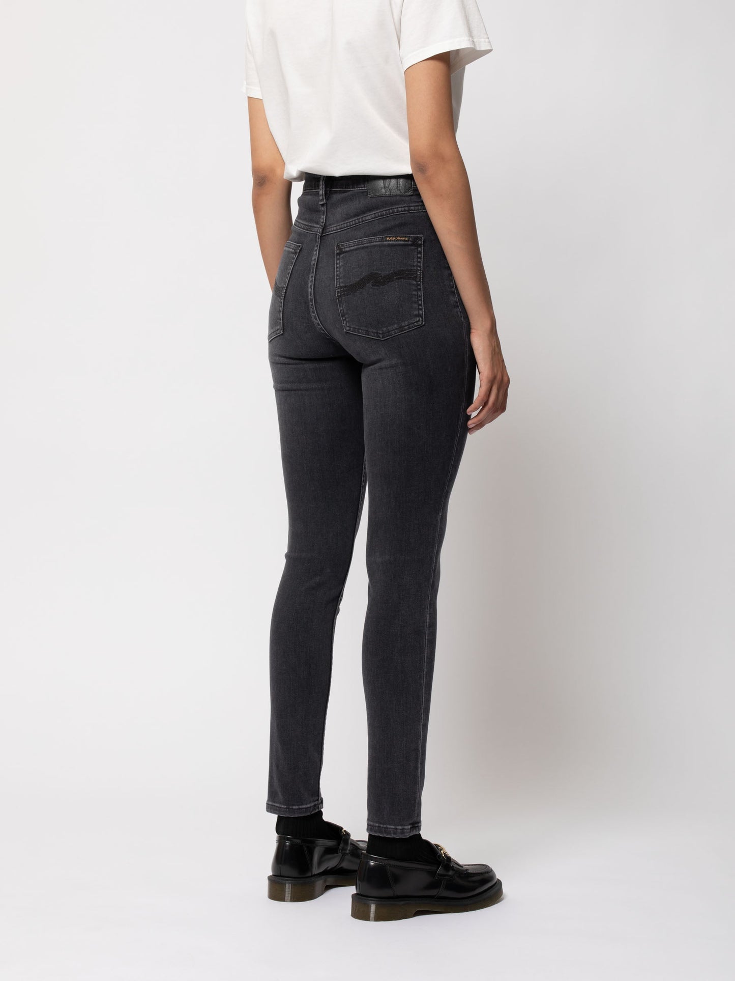 Jean skinny taille haute noir - hightop tilde night spirit
