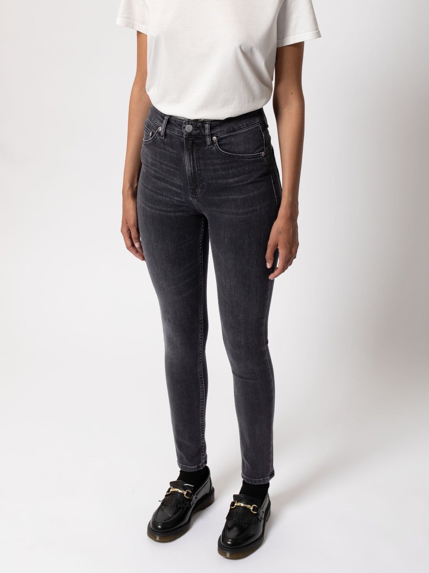 Jean skinny taille haute noir - hightop tilde night spirit