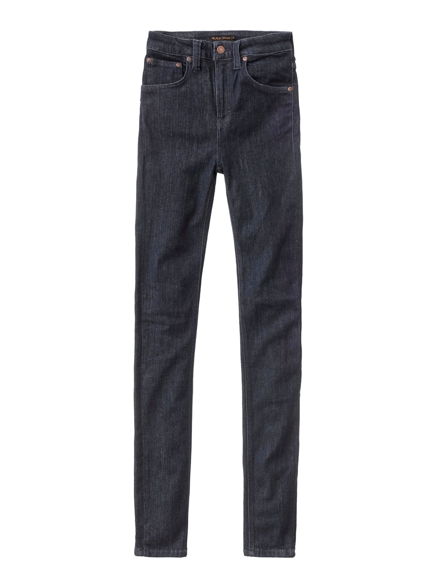 Jean skinny taille haute brut en coton bio - hightop tilde dark navy