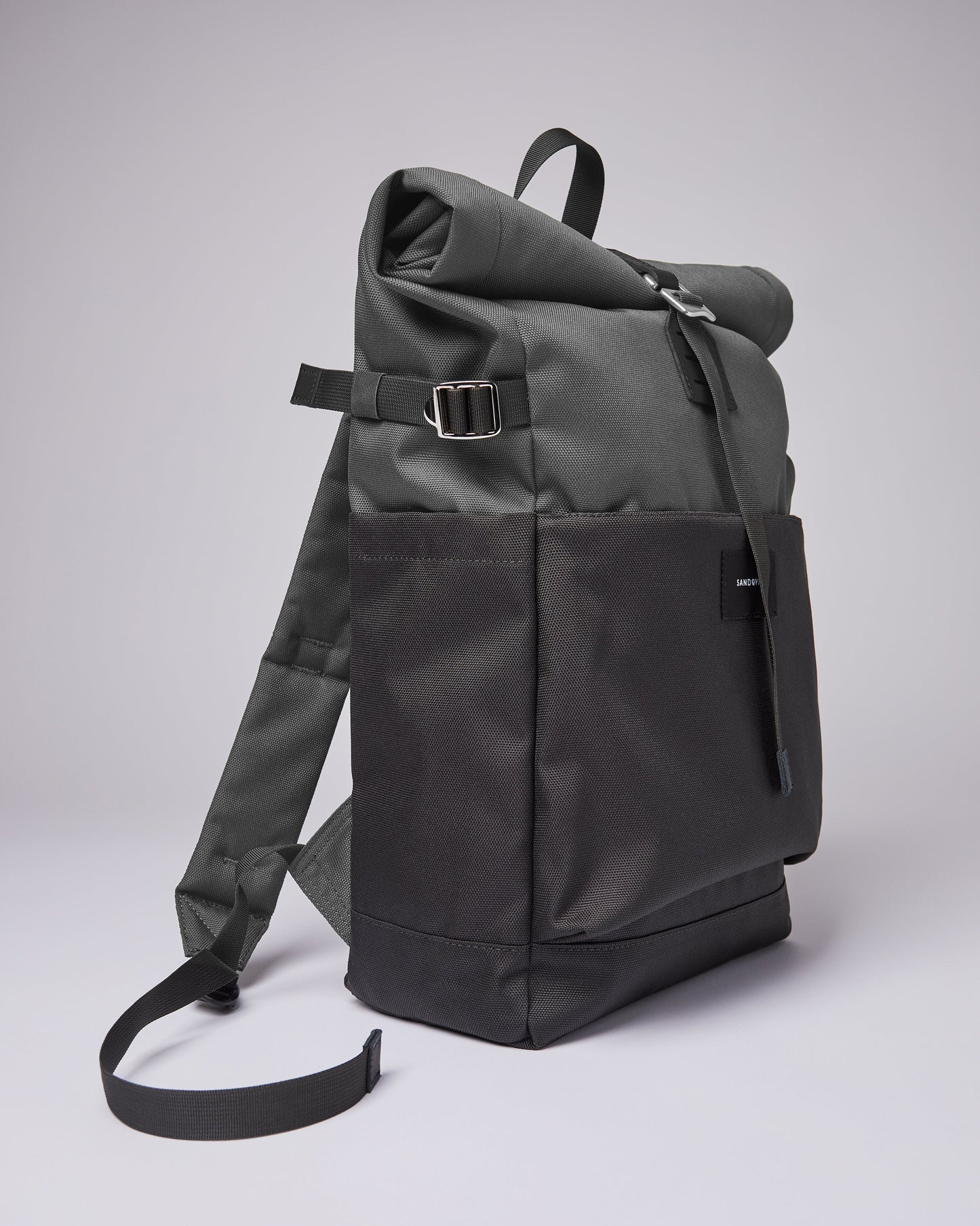 Sac à dos en matière recyclée | bicolore "ilon multi dark"