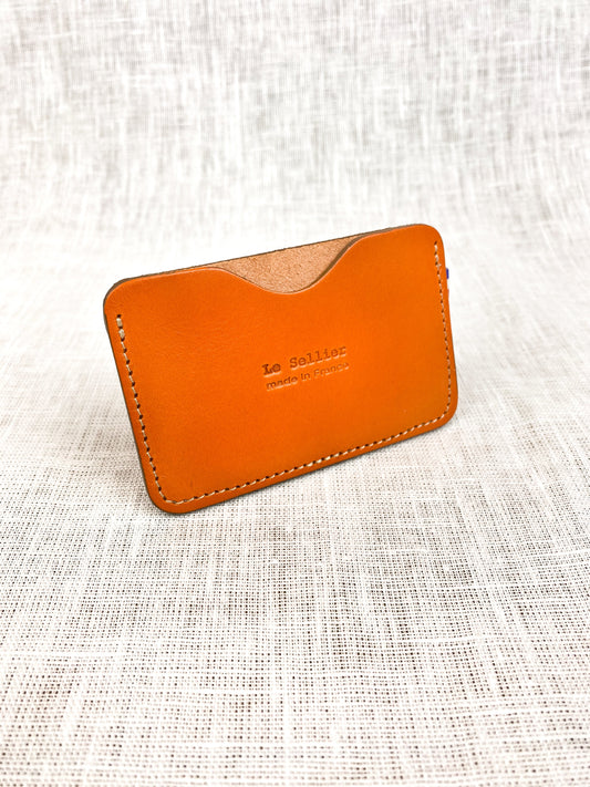 Porte carte orange