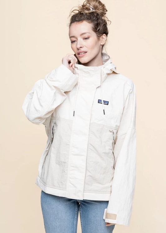 Coupe-vent en matières recyclées | vert "w's skysail jkt - natural"